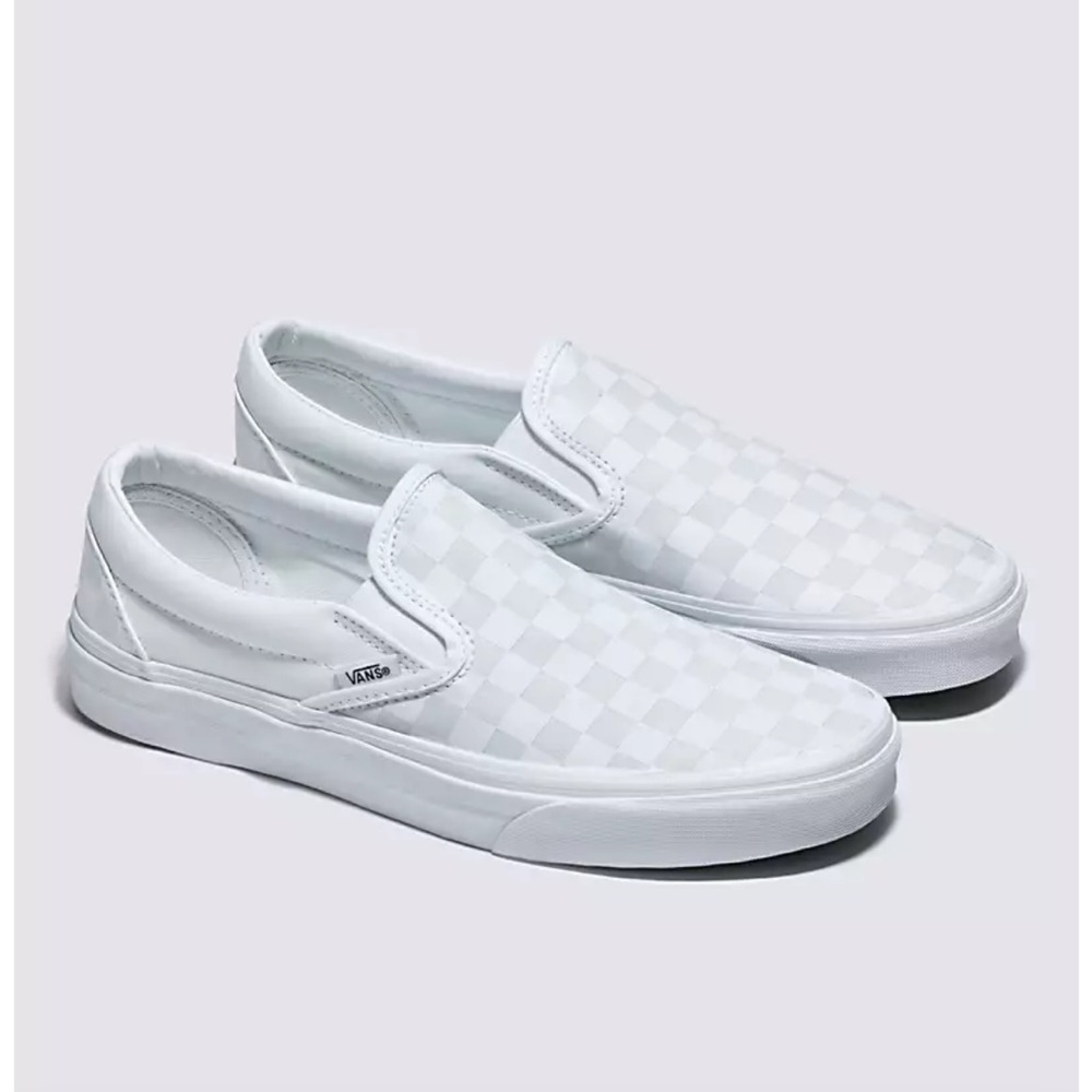 Checkered Slip-On Vans Shoes